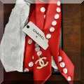 H13. Chanel silk bandeau. 